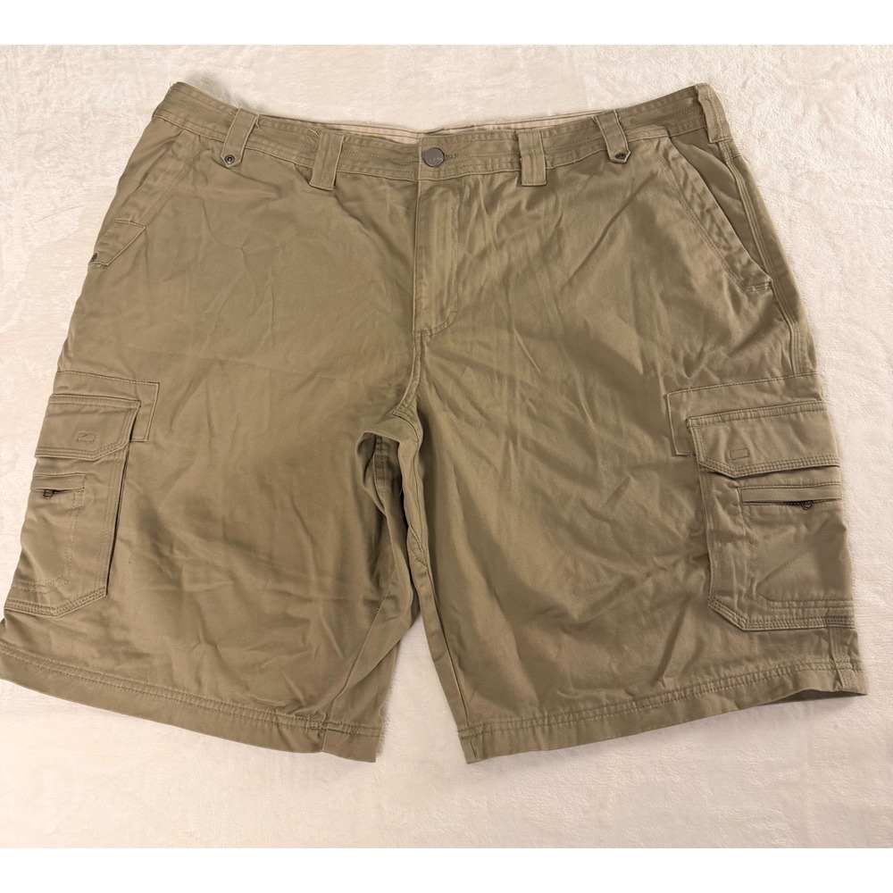 Cabela's Men's Cargo Shorts Khaki Utility Outdoor Hiking Size 46